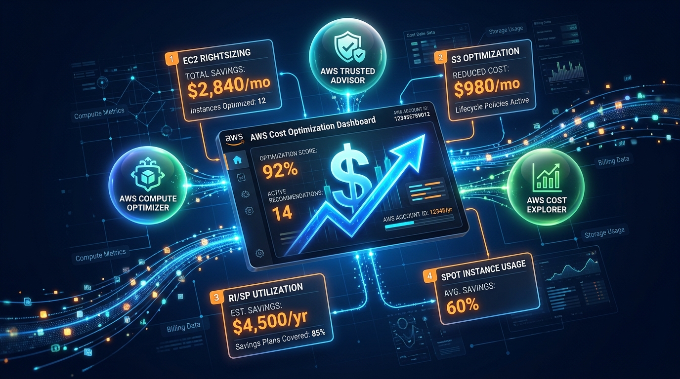 AWS Rightsizing with Compute Optimizer: 32-Day Lookback, Performance Risk, and the Order of Operations (2026)